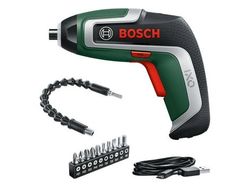 Bosch IXO 7, Skrupistol, Pistolhåndtak, Hurtigutløsende chuck, Svart, Grønn, 235 RPM, 3 Nm