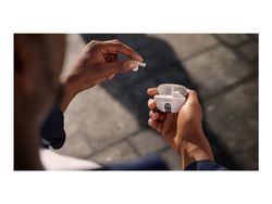 Philips TAT2520WT - True wireless-hodetelefoner med mikrofon - i øret - Bluetooth - hvit