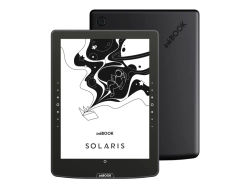 inkBOOK Solaris - eBook-leser - inkBOOK OS - 32 GB - 6" monokrom E Ink Carta EPD (1024 x 758) - berøringsskjerm - Wi-Fi, Bluetooth - svart