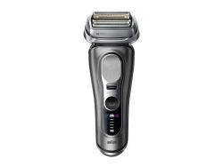 Braun Series 9 Pro+ 9655cc, Barberingsmaskin, Grå, Knapper, Batteri, Innebygd batteri, 60 min