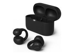 Philips TAQ2000BK - 2000 Series - True wireless-hörlurar med mikrofon - öppet öra - med öronklämma - Bluetooth - svart