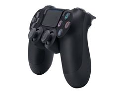 Sony DualShock 4 v2 - Spelkontroll - trådlös - Bluetooth - gagatsvart - för Sony PlayStation 4