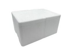 Termokasse 40x30x18 cm EPS Sunpack uten lokk hvit (stk)