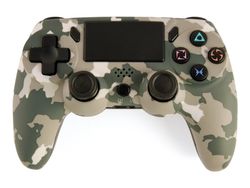 GEMBIRD JPD-PS4BT-01-CM - Spelkontroll - trådlös - 2.4 GHz/Bluetooth - kamouflagefärgad - för Sony PlayStation 4, PC