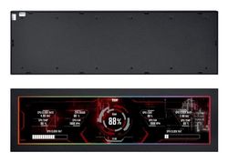 Lian Li SM088X, Universal, Skärm, Svart, 5 V, 237 mm, 73 mm