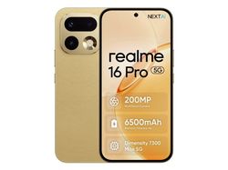 realme 16 Pro, 17,3 cm (6.8"), 1280 x 2800 piksler, 8 GB, 256 GB, 200 MP, Gull