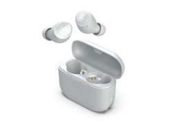 JLab Audio Go Air POP - True wireless-hörlurar med mikrofon - inuti örat - Bluetooth - vit