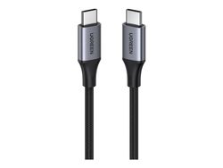 Ugreen - USB-kabel - USB-C (hane) till USB-C (hane) - USB 2.0 - 48 V - 5 A - 2 m - USB Power Delivery 3.1 (240W)