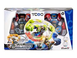 Silverlit YCOO Battle Pack A - Robo Kombat Tornado - RC - blå, grønn (en pakke 2)