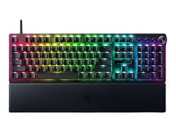 Razer Huntsman V3 Pro 8KHz, full størrelse (100 %), kablet, USB, optisk tastebryter, svart