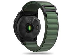 Tech-Protect rem til GARMIN FENIX 5 / 6 / 6 PRO / 7 Tech-Protect nylon grønn