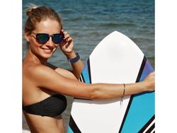 Tech-Protect ICONBAND PRO stropp til Apple Watch 4/5/6/7/8/9/SE/Ultra 1/2 (42/44/45/49 mm) sort/oransje