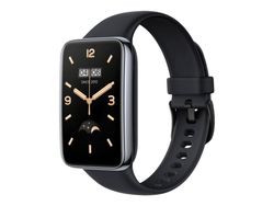 FAST Silikonstropp Silikonstropp for Xiaomi Mi Smart Band 7 Pro juoda