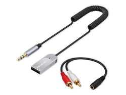 Qoltec - Förlängningskabel för ljud - mottagare - Bluetooth 6.0