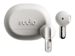 Sudio N3 - True wireless-hodetelefoner med mikrofon - i øret - Bluetooth - melkehvit