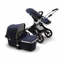 Bugaboo Fox Classic & Turtle Travel System - Aluminum/Dark Navy