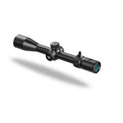 Swampfox Patriot Rifle Scope 4-16x44mm 30mm Tube First Focal Plane Sharpshooter Grid MOA Reticle Black PAT41644-M