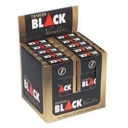 Djarum Black Ivory Natural Filtered Cigarillo Vanilla - PACK (120)