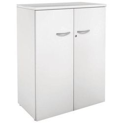 Armoire Mi Haute 2 Portes Gris H 104cm - Manutan Expert