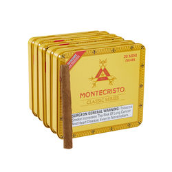 Montecristo Classic Series Mini Cigarillos Connecticut - Pack of 100