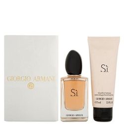 Armani Si Parfum 3 Piece Set Standard Eau De Parfum for Women