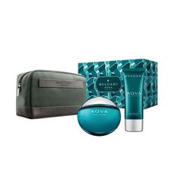 Bvlgari Aqua 3 Piece Gift Set Standard Eau De Toilette for Men