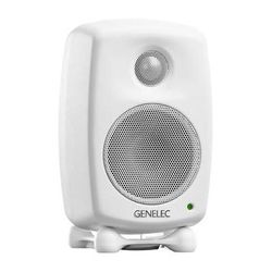 Genelec 8010A 3" 2-Way 50W Active Studio Monitor (Single, White) 8010AW