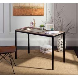 "Janison 47" Writing Desk in Grey/Black - Safavieh FOX2230A"