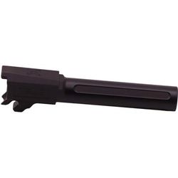 True Precision Pistol Barrel 9mm 1/2x28 Thread Sig P365 XL Non-Threaded Black Nitride Sub-Compact TP-P365XLB-XBL