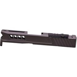 True Precision Glock 43 Slide 17-4 Stainless Steel Black DLC TP-G43S-BC-RMS