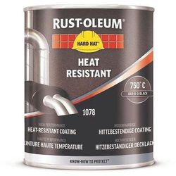 Peinture Haute Température 750°c - Noir - 075 L - Rust-Oleum