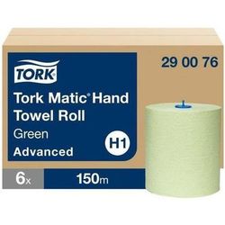 Rouleau D'essuie-mains Vert Flle L:21 Cm Ft L:150 M - Tork