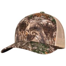 King's Camo Men's Trucker Hat Cotton, Realtree EDGE SKU - 925584