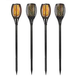 Solar Torch Lights - Set of 4 - 1 per package