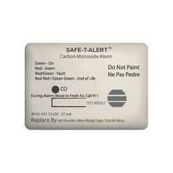 Safe-T-Alert 62 Series Carbon Monoxide Alarm w/Relay - 12V - 62-541-Marine-RLY-NC - Surface Mount - White 62-541-MARINE-RLY-NC