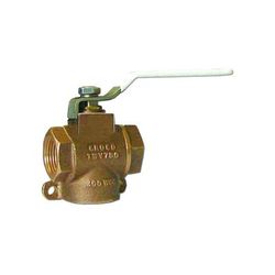 GROCO NPT Bronze 3-Way Valve 1-1/2" TWV-1500