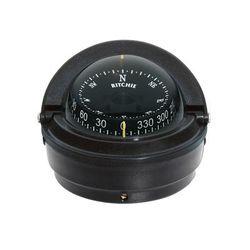 Ritchie S-87 Voyager Compass - Surface Mount - Black S-87