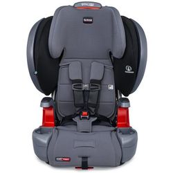 Britax Grow With You Clicktight Plus Harness Booster Car Seat - Otto Safewash (Flame Retardant-Free)