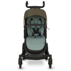 Micralite TwoFold Double Stroller + Bassinet - Evergreen