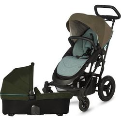 Micralite SmartFold Stroller + Bassinet - Evergreen