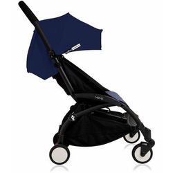 Babyzen 2018 / 2019 Yoyo+ 6+ Stroller & Polar Footmuff - Black / Blue