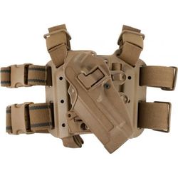 BlackHawk S.T.R.I.K.E. SERPA Combo Kit Beretta M9/Beretta 92 Left Hand Plain Coyote Tan 40SC03CT-L