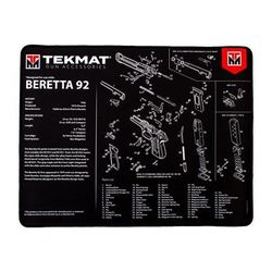 Tek Mat Ultra 20 Pistol Cleaning Mat - Ultra 20 Beretta 92 Gun Cleaning Mat