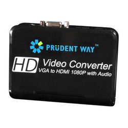 Prudent Way VGA to HDMI Video Converter with Audio PWI-VGA-HDMI
