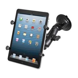 RAM MOUNTS Twist Lock Suction Cup Mount with Universal X-Grip Cradle for 7" Tablets RAM-B-166-UN8U