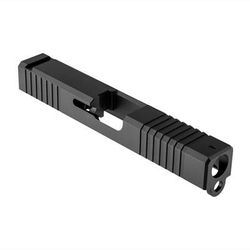 Brownells Iron Sight Slide For Glock 19 Gen 3 - Iron Sight Slide Gen3 Glock 19 Stainless Nitride