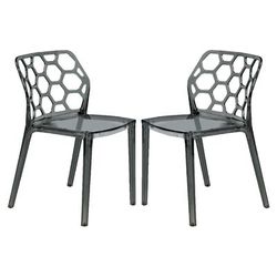 Modern Dynamic Dining Chair (Set of 2) - LeisureMod DC19TBL2