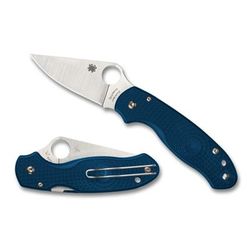Spyderco Para 3 CPM SPY27 Folding Knife 2.92in FRN Blue C223PCBL