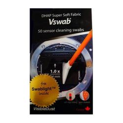 VisibleDust DHAP Sensor Cleaning VSwabs (1.0x/24mm-Wide, 50-Pack) 16908278