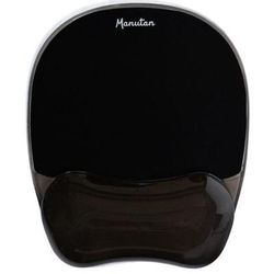 Tapis De Souris Avec Repose-poignet - Gel Noir - Manutan Expert
